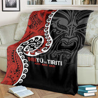 Honour The Treaty New Zealand Blanket Toitu Te Tiriti Ake!Ake!Ake! LT9 - Polynesian Pride