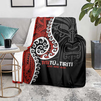 Honour The Treaty New Zealand Blanket Toitu Te Tiriti Ake!Ake!Ake! LT9 - Polynesian Pride