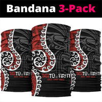 Honour The Treaty New Zealand Neck Gaiter Toitu Te Tiriti Ake Ake Ake LT9