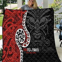 Honour The Treaty New Zealand Quilt Toitu Te Tiriti Ake!Ake!Ake!