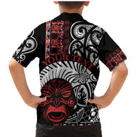 Honour The Treaty New Zealand Personalised Family Matching Mermaid Dress and Hawaiian Shirt Toitu Te Tiriti Indigenous Maori Face