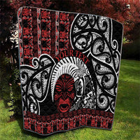 Honour The Treaty New Zealand Personalised Quilt Toitu Te Tiriti Indigenous Maori Face