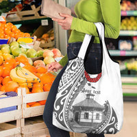Samoa Mau Movement House Personalised Grocery Bag Fa'a Samoa The Samoan Way