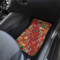 Mele Kalikimaka Pakalana Pikake Lei Car Mats Hawaiian Rodeo Paniolo Omaomao Palaka - Polynesian Pride