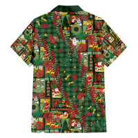 Mele Kalikimaka Pakalana Pikake Lei Family Matching Puletasi and Hawaiian Shirt Hawaiian Rodeo Paniolo Ulaula Palaka - Polynesian Pride