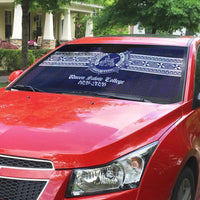 Tonga Queen Salote College 100 years Auto Sun Shade QSC 1926-2026 Tongan Pattern LT9 - Polynesian Pride
