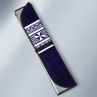 Tonga Queen Salote College 100 years Auto Sun Shade QSC 1926-2026 Tongan Pattern LT9 - Polynesian Pride