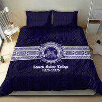 Tonga Queen Salote College 100 years Bedding Set QSC 1926-2026 Tongan Pattern LT9 - Polynesian Pride