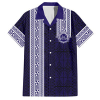 Tonga Queen Salote College 100 years Hawaiian Shirt QSC 1926-2026 Tongan Pattern LT9 Blue - Polynesian Pride