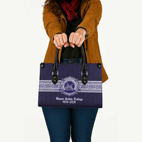 Tonga Queen Salote College 100 years Leather Bag QSC 1926-2026 Tongan Pattern LT9 - Polynesian Pride