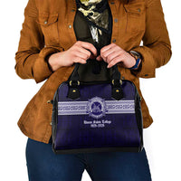 Tonga Queen Salote College 100 years Shoulder Handbag QSC 1926-2026 Tongan Pattern LT9 - Polynesian Pride