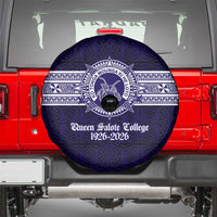 Tonga Queen Salote College 100 years Spare Tire Cover QSC 1926-2026 Tongan Pattern LT9 - Polynesian Pride