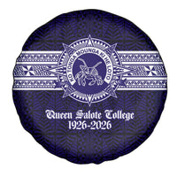 Tonga Queen Salote College 100 years Spare Tire Cover QSC 1926-2026 Tongan Pattern LT9 - Polynesian Pride