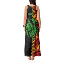 Personalised Tonga Emancipation Day Tank Maxi Dress Puleanga Fakatui O Since 1970 LT9 - Polynesian Pride