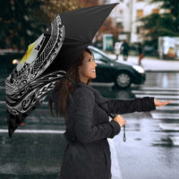 Aloha Hammerhead Shark Umbrella Black Hawaiian Kakau Tribal Tattoo - Polynesian Pride