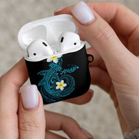 Aloha Hammerhead Shark AirPods Case Calypso Hawaiian Kakau Tribal Tattoo LT9 - Polynesian Pride