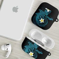 Aloha Hammerhead Shark AirPods Case Calypso Hawaiian Kakau Tribal Tattoo LT9 - Polynesian Pride