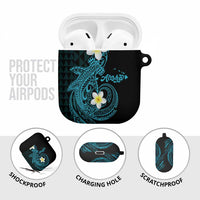 Aloha Hammerhead Shark AirPods Case Calypso Hawaiian Kakau Tribal Tattoo LT9 - Polynesian Pride