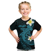 Aloha Hammerhead Shark Kid T Shirt Calypso Hawaiian Kakau Tribal Tattoo