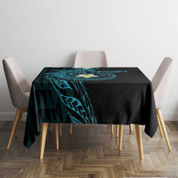 Aloha Hammerhead Shark Tablecloth Calypso Hawaiian Kakau Tribal Tattoo