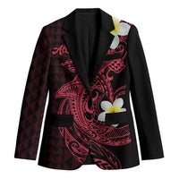 Aloha Hammerhead Shark Blazer Feverish Pink Hawaiian Kakau Tribal Tattoo - Polynesian Pride