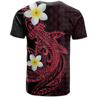 Aloha Hammerhead Shark T Shirt Feverish Pink Hawaiian Kakau Tribal Tattoo