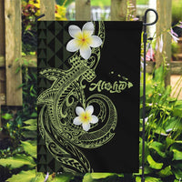 Aloha Hammerhead Shark Garden Flag Lime Rickey Hawaiian Kakau Tribal Tattoo