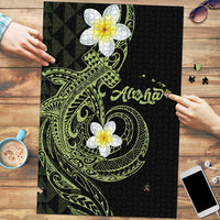 Aloha Hammerhead Shark Puzzle Lime Rickey Hawaiian Kakau Tribal Tattoo - Polynesian Pride