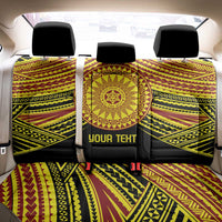 Personalised Tonga Ha apai High School Back Car Seat Cover Ngatu Fonulei Pattern