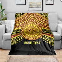 Personalised Tonga Ha apai High School Blanket Ngatu Fonulei Pattern LT9 - Polynesian Pride