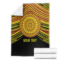Personalised Tonga Ha apai High School Blanket Ngatu Fonulei Pattern LT9 - Polynesian Pride