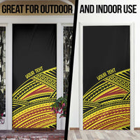 Personalised Tonga Ha apai High School Door Cover Ngatu Fonulei Pattern LT9 - Polynesian Pride