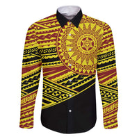 Personalised Tonga Ha apai High School Family Matching Off Shoulder Short Dress and Hawaiian Shirt Ngatu Fonulei Pattern