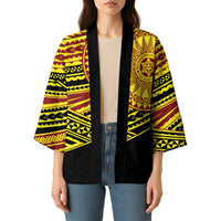 Personalised Tonga Ha apai High School Kimono Ngatu Fonulei Pattern LT9 - Polynesian Pride