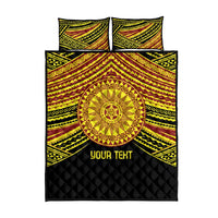Personalised Tonga Ha apai High School Quilt Bed Set Ngatu Fonulei Pattern