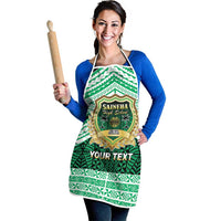 Personalised Tonga Saineha High School Apron Polynesian Ngatu Tribal LT9 - Polynesian Pride