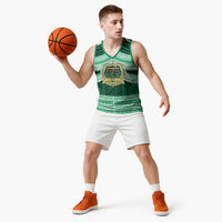 Personalised Tonga Saineha High School Basketball Jersey Polynesian Ngatu Tribal LT9 - Polynesian Pride
