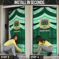 Personalised Tonga Saineha High School Door Cover Polynesian Ngatu Tribal LT9 - Polynesian Pride