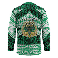 Personalised Tonga Saineha High School Hockey Jersey Polynesian Ngatu Tribal LT9 - Polynesian Pride