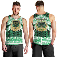 Personalised Tonga Saineha High School Men Tank Top Polynesian Ngatu Tribal LT9 - Polynesian Pride