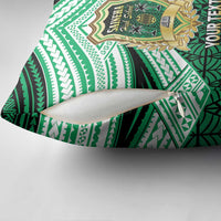 Personalised Tonga Saineha High School Pillow Cover Polynesian Ngatu Tribal - Polynesian Pride