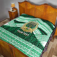 Personalised Tonga Saineha High School Quilt Polynesian Ngatu Tribal