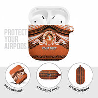 Personalised Tonga Tailulu College AirPods Case Polynesian Ngatu Tribal LT9 - Polynesian Pride
