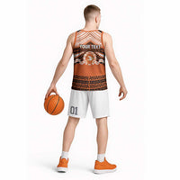 Personalised Tonga Tailulu College Basketball Jersey Polynesian Ngatu Tribal LT9 - Polynesian Pride
