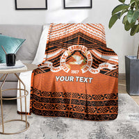 Personalised Tonga Tailulu College Blanket Polynesian Ngatu Tribal LT9 - Polynesian Pride