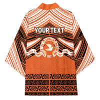 Personalised Tonga Tailulu College Kimono Polynesian Ngatu Tribal LT9 - Polynesian Pride