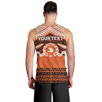 Personalised Tonga Tailulu College Men Tank Top Polynesian Ngatu Tribal LT9 - Polynesian Pride