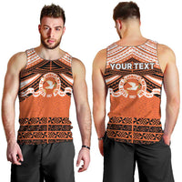 Personalised Tonga Tailulu College Men Tank Top Polynesian Ngatu Tribal LT9 - Polynesian Pride