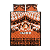 Personalised Tonga Tailulu College Quilt Bed Set Polynesian Ngatu Tribal