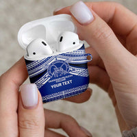 Personalised Tonga Taufa'ahau Pilolevu College AirPods Case Polynesian Ngatu Tribal LT9 - Polynesian Pride